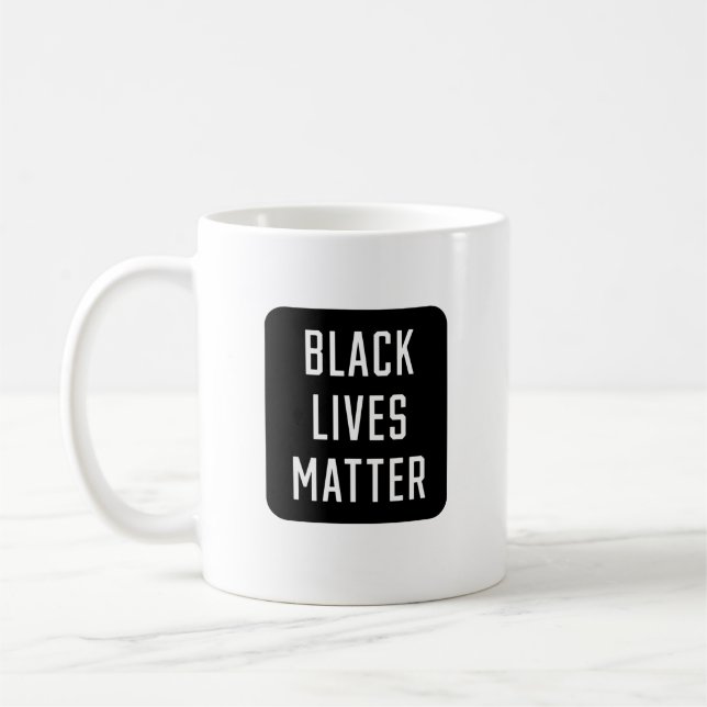 Taza De Café Las vidas negras importan (Izquierda)