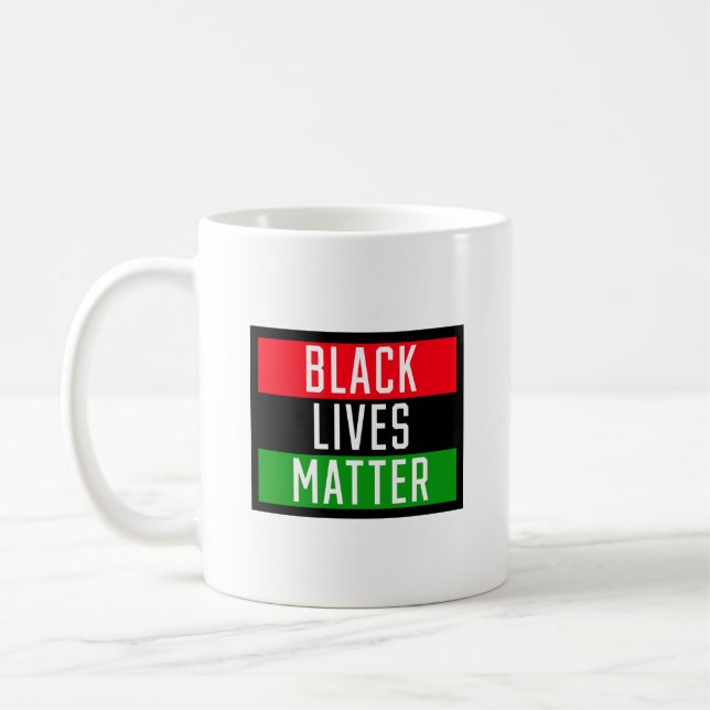 Taza De Café Las vidas negras importan 2 (Izquierda)