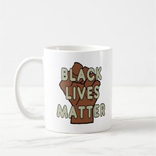 Taza De Café Las vidas negras importan BLM