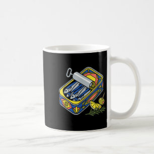 Taza De Café Lata de sardina estética Euro verano tapas foodie