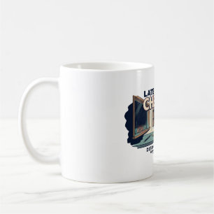 Taza de café LATE CHECK-IN Retro Motel NIGHTSHIFT