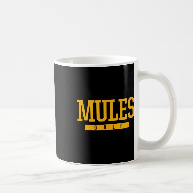 Taza De Café Lathrop Mules Golf Bachillerato  (Derecha)