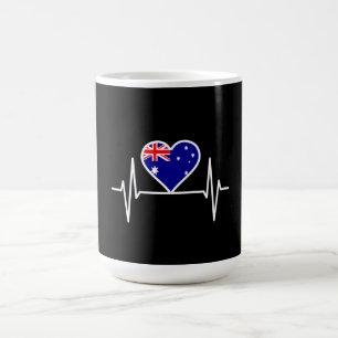 Taza De Café latido de la bandera de Australia
