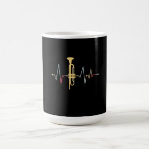 Taza De Café Latido de Trompeta