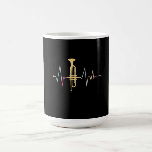 Taza De Café Latido de Trompeta (Centro)