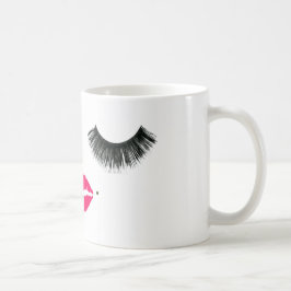 Taza De Café latigazos de la niña