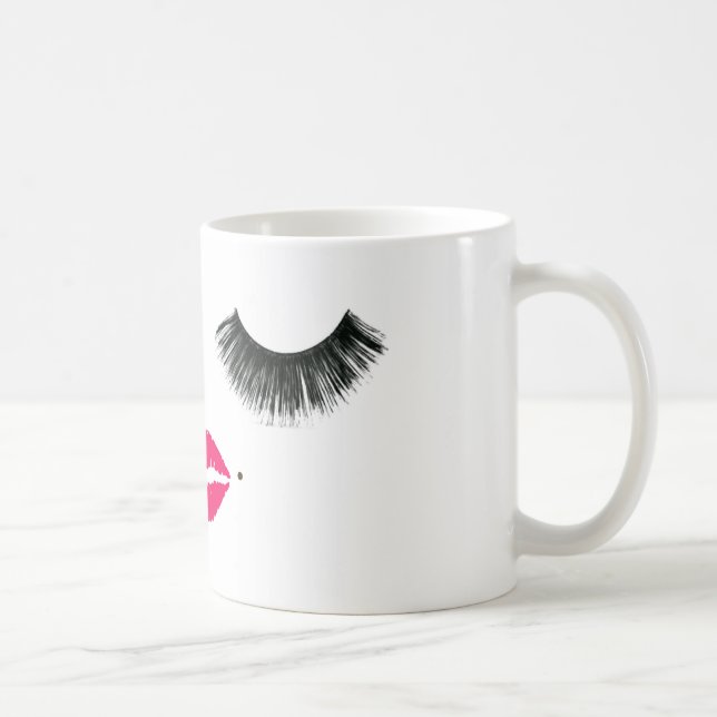Taza De Café latigazos de la niña (Derecha)