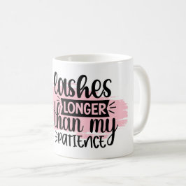 Taza De Café Latigazos más largos que mi paciencia