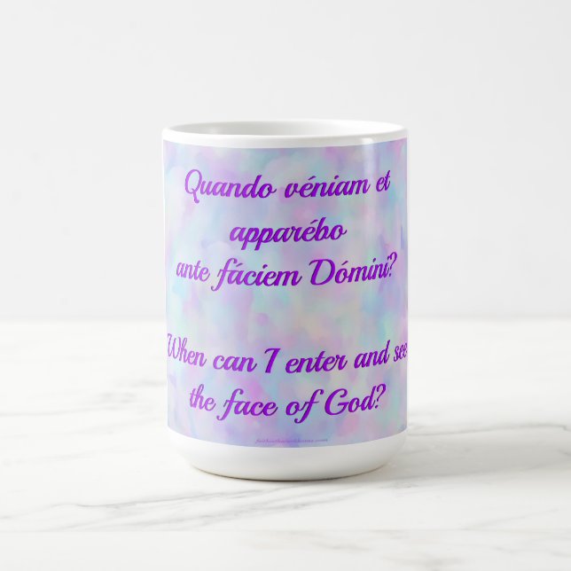 Taza De Café Latín cuando puedo entrar (Centro)