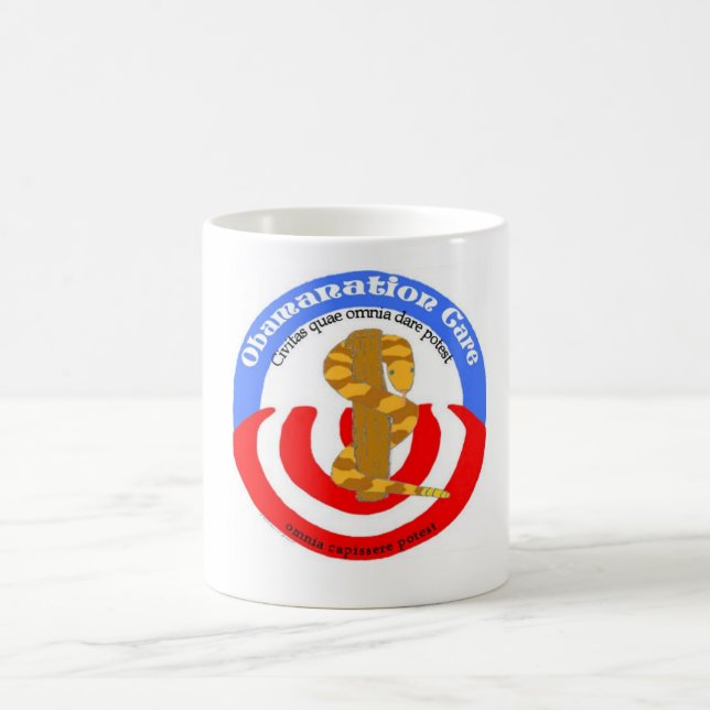 Taza De Café latín del cuidado del obamanation (Centro)