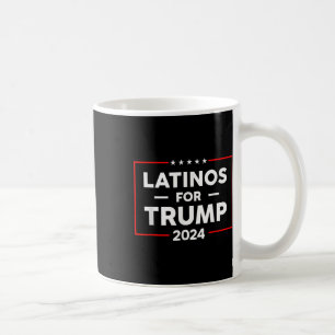 Taza De Café Latinos Por Trump 2024