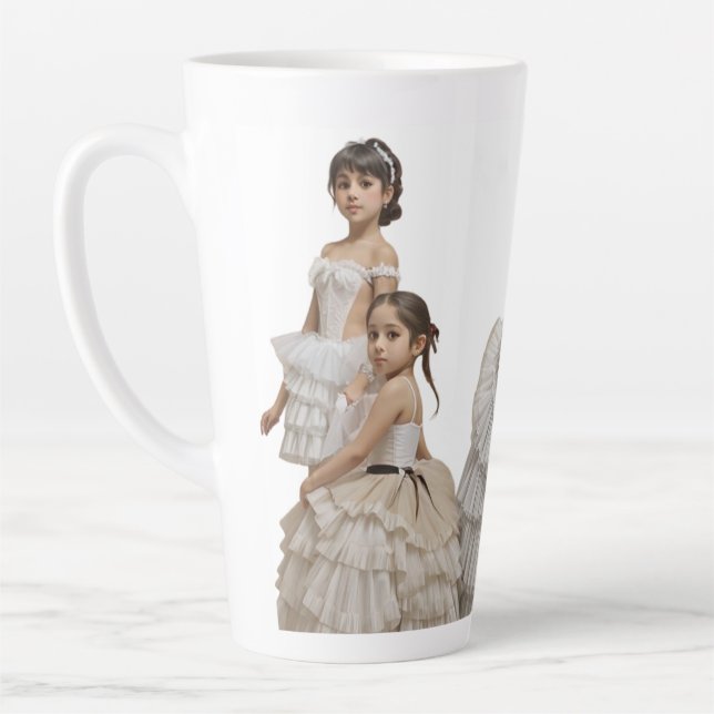 Taza de café latte (Izquierda)