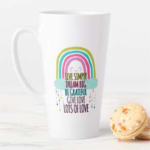 TAZA DE CAFÉ LATTE