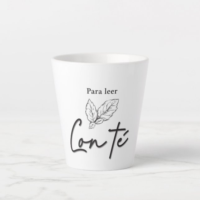 Taza de café latte (Anverso)