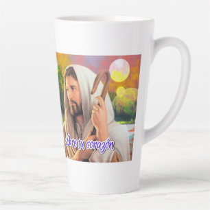 taza de café latte