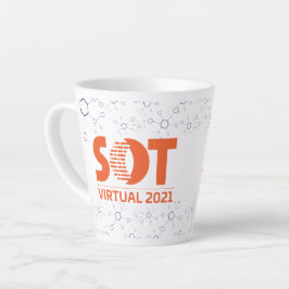 Taza De Café Latte 12 oz Latte Mug - Reunión Anual 2021 (Molécula)