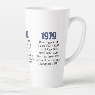 TAZA DE CAFÉ LATTE 1979
