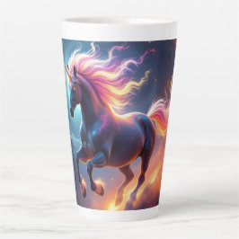 Taza De Café Latte „2026 – Das Jahr des Feuerpferds“