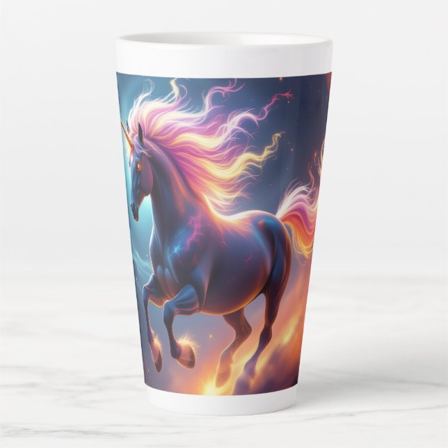 Taza De Café Latte „2026 – Das Jahr des Feuerpferds“ (Anverso)