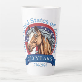 Taza De Café Latte 250 Aniversario Estados Unidos