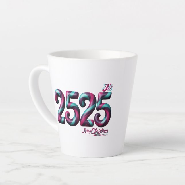 Taza De Café Latte 2525 Christmas LATTE MUG (Ángulo izquierdo)