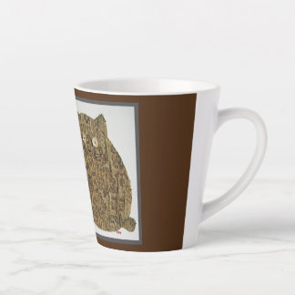 Taza De Café Latte 2 Gatos Grasos #1