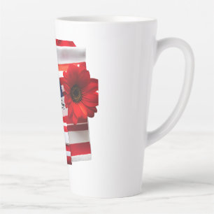 Taza De Café Latte 4 de julio de Mug
