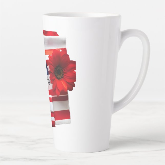 Taza De Café Latte 4 de julio de Mug (Derecha)