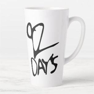 Taza De Café Latte 92 días
