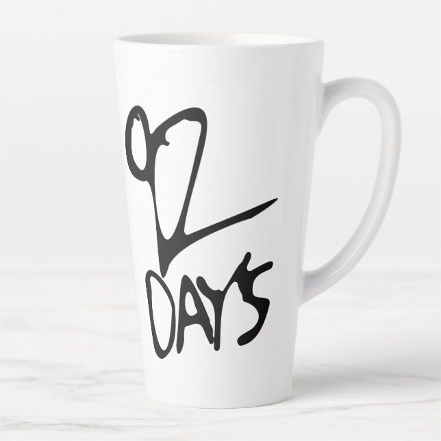 Taza De Café Latte 92 días (Derecha)