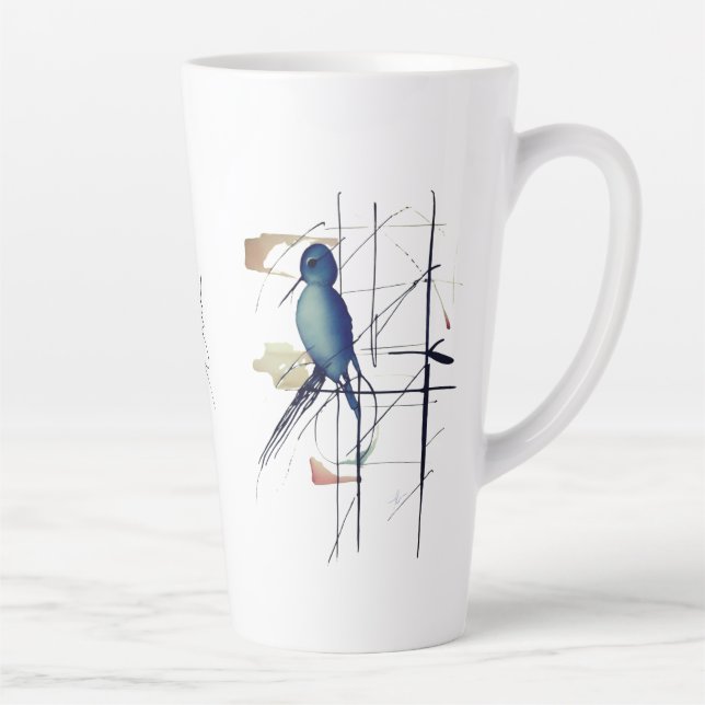 Taza De Café Latte A demi captif 1 (Derecha)