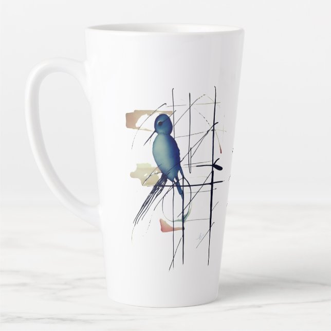 Taza De Café Latte A demi captif 1 (Izquierda)