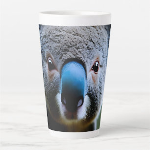 Taza De Café Latte A Este Oso De Koala Le Encanta Un Selfie, Latte Mu