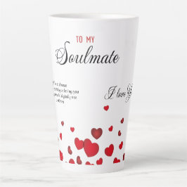Taza De Café Latte A mi Alma Gemela