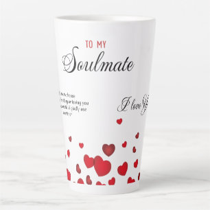 Taza De Café Latte A mi Alma Gemela