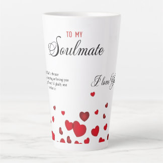 Taza De Café Latte A mi Alma Gemela