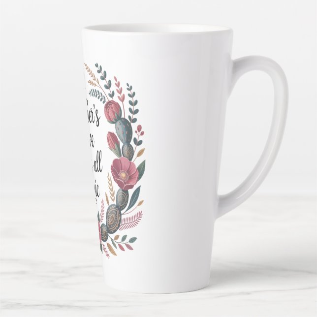 Taza De Café Latte A Mother's Love Defies All Logic (Derecha)