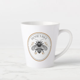 Taza De Café Latte Abeja Melífera