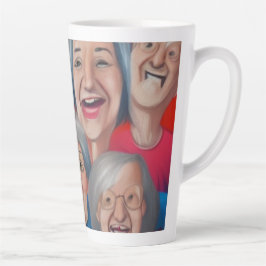 Taza De Café Latte Abuelos