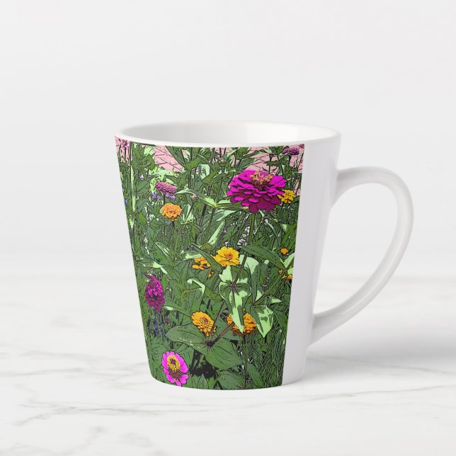 Taza De Café Latte Abundance (Derecha)