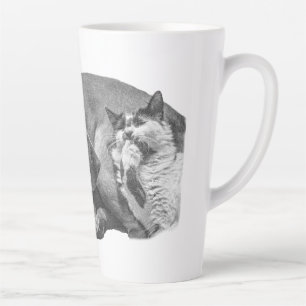 Taza De Café Latte Acogedor Duo, suave sombra