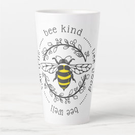 Taza De Café Latte Actitudes de Bee