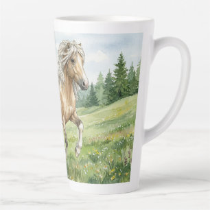 Taza De Café Latte Acuarela islandesa Brana Pinto Palomino