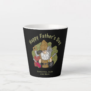 Taza De Café Latte Adorable Handyman & Carpenter Garden Gnome