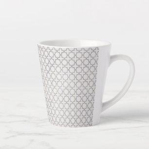 Taza De Café Latte Adorno elegante arabesco