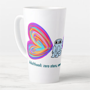 Taza De Café Latte Adultez: cero estrellas (Tazas de Latte)