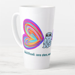 Taza De Café Latte Adulthood: zero stars (Latte Mugs)