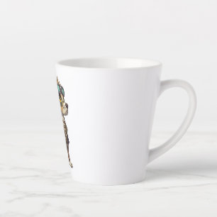 Taza De Café Latte Adventure Dog