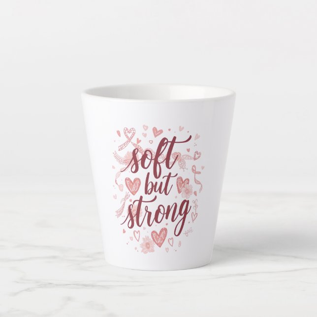 Taza De Café Latte Aesthetic Mental Health Positive Affirmation (Anverso)