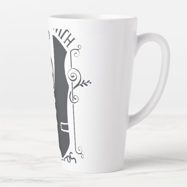 Taza De Café Latte Afiliado A Los Aficionados (Derecha)